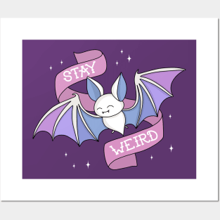 Pastel Goth Bat Posters and Art